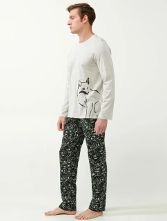 Vamp - Pánské pyžamo s potiskem 21640 - Vamp