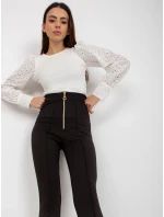 Dámské kalhoty TW SP BL 1008 kalhoty.94 černá - FPrice Dámské kalhoty TW SP BL 1008 kalhoty.94 černá - FPrice