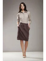 Sukně Anette sp11 Mocca - Nife Sukně Anette sp11 Mocca - Nife