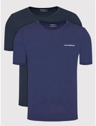 Pánské triko - 111267 2R717 97035 - tm.modrá - Emporio Armani Pánské triko - 111267 2R717 97035 - tm.modrá - Emporio Armani