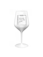 UČITELČIN POZNÁMKOVÝ BLOK - bílá nerozbitná sklenice na víno 470 ml UČITELČIN POZNÁMKOVÝ BLOK - bílá nerozbitná sklenice na víno 470 ml