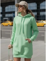 Dámská dlouhá mikina oversize TIMMY mint FashionStreet EY1934