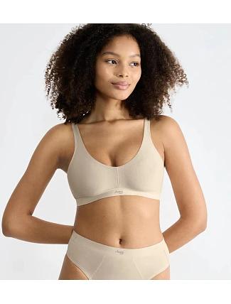 SLOGGI EVER EASE – Soft Bra: GOTS bavlna s chytrou termoregulací Sloggi