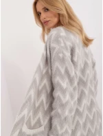Kardigan AT SW 2340 A.00 šedý
