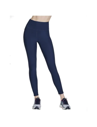Skechers GO Flex Rib Fl HW Legíny LG2-NVY Navy Blue L