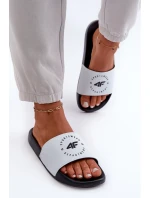 Dámské Žabky 4FMM00FFLIF044A-10S Černo-Bílé