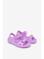 Pěnové Dětské Sandály Big Star RR374516 Fialové Pěnové Dětské Sandály Big Star RR374516 Fialové