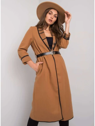 Kabát DHJ EN A5753.38X velbloudí