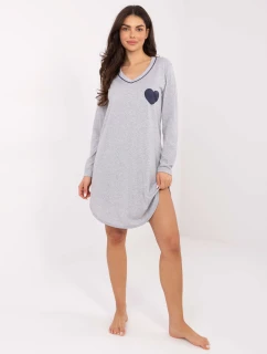 DU KN noční košile FP 102.59 šedá