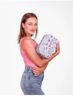 Dámská kabelka Vuch Massimo Wildflowers Grey