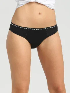 Dámské kalhotky MENSTRUAL midislip Černá - BELLINDA DIM