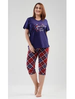Dámské pyžamo kapri Forever Dámské pyžamo kapri Forever