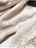 Černá bunda parka s kožešinovou odepínací podšívkou (5M3187-392)