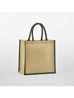 Westford Mill W 477 Jutová nákupní taška Mini 50.0477 natural/olive green