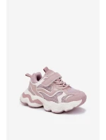 Dětské tenisky na silné podrážce růžové Lianees