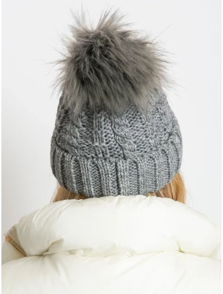 Dámská čepice AT CZ 1716501 šedá Dámská čepice AT CZ 1716501 šedá