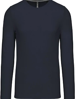 Kariban K 359 Pánské tričko s dlouhým rukávem 20.K359 navy