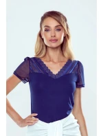Dámská halenka Elois Tmavě modrá - Eldar Dámská halenka Elois Tmavě modrá - Eldar