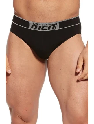 Pánské slipy 1547s black - GATTA Pánské slipy 1547s black - GATTA