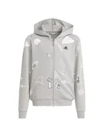 Adidas Biuv Zip Hoodie Jr IS3755 Mikina s kapucí