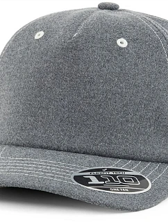 Flexfit 110UMW 5 panelová kšiltovka "Melton Wooly" 55.10MW heather charcoal
