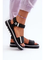 Dámské sandály na platformě Big Star NN274778 černé