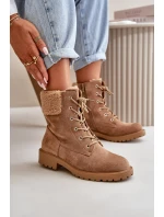 Dámské podšité pracovní boty na zip hnědé Mivael Dámské podšité pracovní boty na zip hnědé Mivael