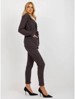 Dámská bunda LK MA 507802.22 tmavě šedá - FPrice Dámská bunda LK MA 507802.22 tmavě šedá - FPrice