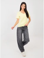 Tričko RV TS A1095.33 světle žluté