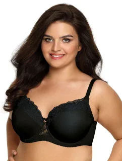 Vyztužená dámská podprsenka AV 1924 BLACK