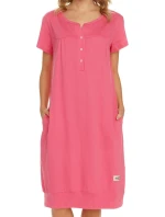 Dámská těhotenská košile 4348 coral - Doctornap Dámská těhotenská košile 4348 coral - Doctornap