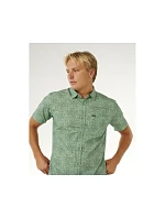 Pánská košile RIP CURL Hypno Micro S/S Shirt, zelená