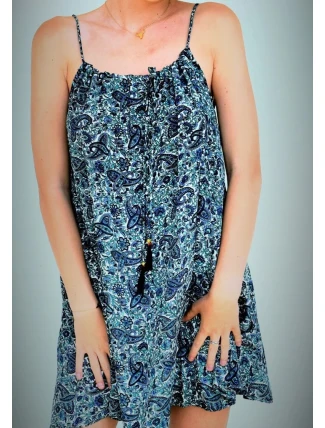 Dámská tunika LS778 modro-zelená - Pink Planet Dámská tunika LS778 modro-zelená - Pink Planet