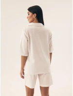 Henderson Dámské pyžamo 43348 Nilsa 2 kr/r S-L pruhované