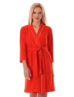 Dámský župan Bari krátké kimono cherry tomato - Vestis Dámský župan Bari krátké kimono cherry tomato - Vestis