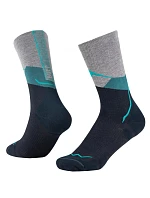 Ponožky BUFF Merino Lightweight Crew 137795706 černé 39–41