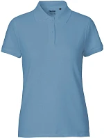 Neutral O 22980 Dámské piqué polo z bio bavlny 77.2280 dusty indigo Neutral O 22980 Dámské piqué polo z bio bavlny 77.2280 dusty indigo