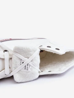 Dámské vysoké Zateplené tenisky Cross Jeans KK2R4044C Bílé