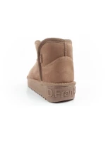 D.Franklin snow boots women winter fashion fur insulated boots brown kotníkové boty dámské
