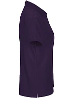 Neutral O 22980 Dámské piqué polo z bio bavlny 77.2280 purple