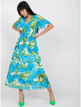 Šaty DHJ SK 15967.54P modrá