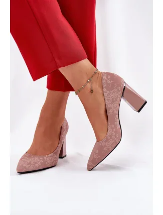 Lodičky na sloupku model 212334 Step in style Lodičky na sloupku model 212334 Step in style