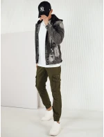 Pánské bojové kalhoty zelené FashionStreet UX4178