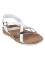 Skechers Bobs Desert Kiss Low - Peak Rank W 114709-WHT dámské sandály