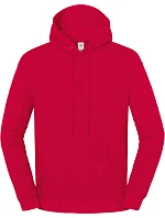 Fruit of the Loom Iconic 250 Hooded Sweat Mikina s kapucí 16.2294 red Fruit of the Loom Iconic 250 Hooded Sweat Mikina s kapucí 16.2294 red