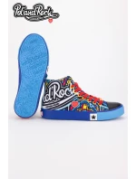 Tenisky Pol'and'Rock Festival X Big Star SS174500 Modré