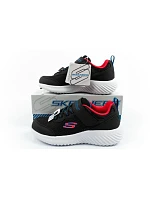Dětská sportovní obuv Skechers Bounder na suchý zip lehká módní černá