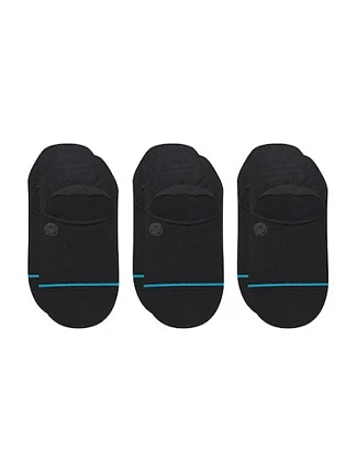 Stance Icon No Show 3 Pack – ponožky do tenisek, černé, 3 páry Stance Icon No Show 3 Pack – ponožky do tenisek, černé, 3 páry