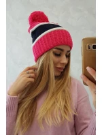 Kinga dámská čepice K297 pink neon+green