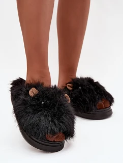 Dámské kožešinové čepice Kapibara Černá Pravelle